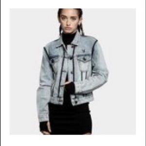 Anti Order Denim Cropped Jacket